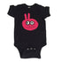 Sky Blue Milo baby onesie with bunny design from Mi Cielo x Matthew Langille, featuring soft fabric and adorable bunny pattern.