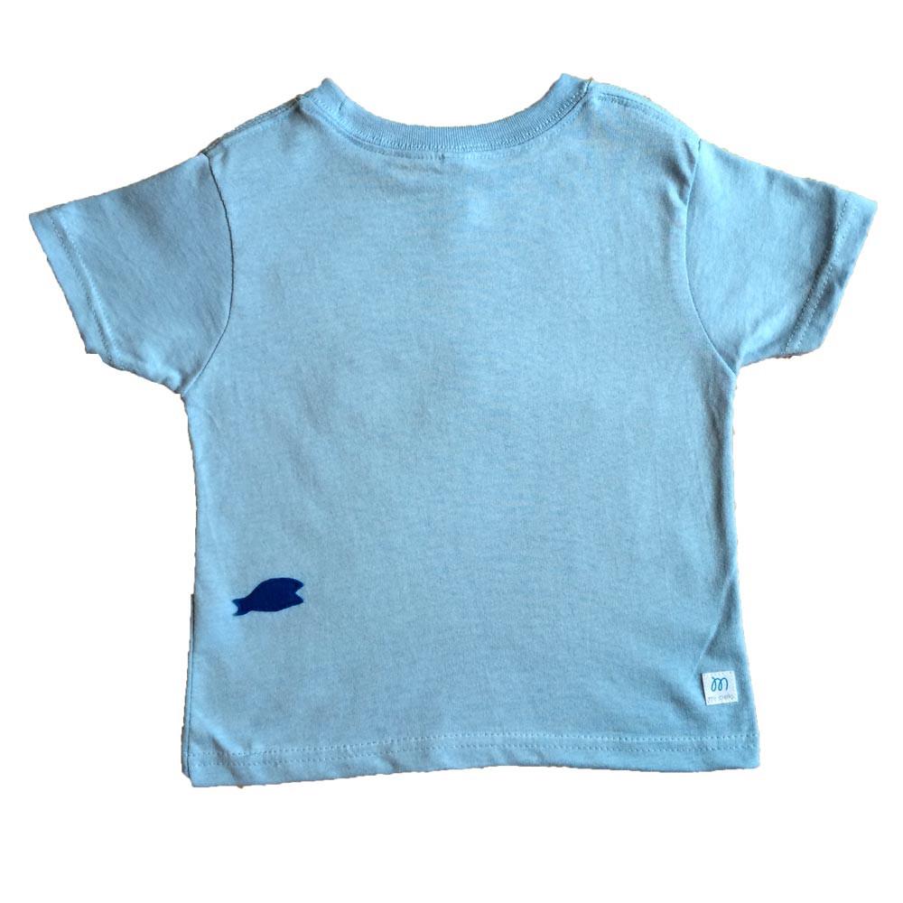 Back view of Sky Blue Milo kids&