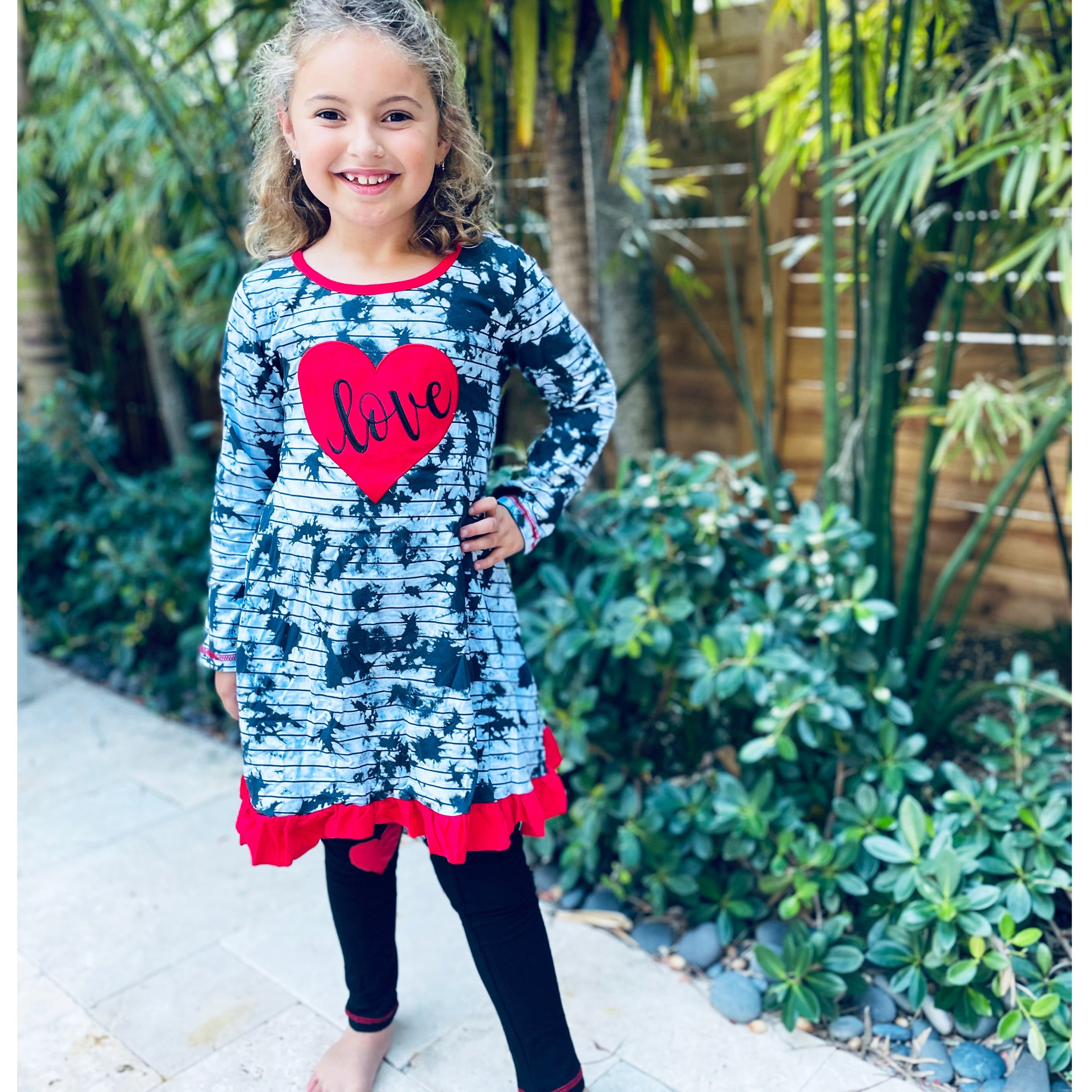 Girl wearing AnnLoren Valentine&