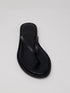 Azure Ophion Carmel black footwear front view, stylish and comfortable shoes with sleek design and detailed craftsmanship.