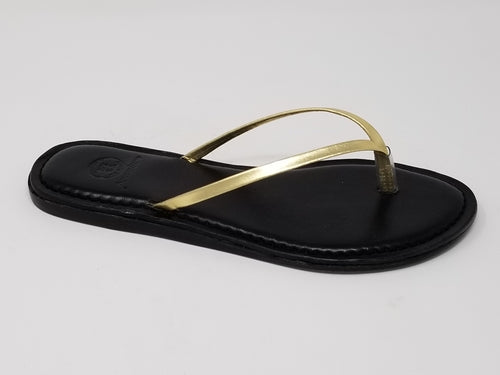 Azure Ophion Carmel footwear in Monterey Gold, showcasing stylish gold-colored shoes with sleek design and textured details.