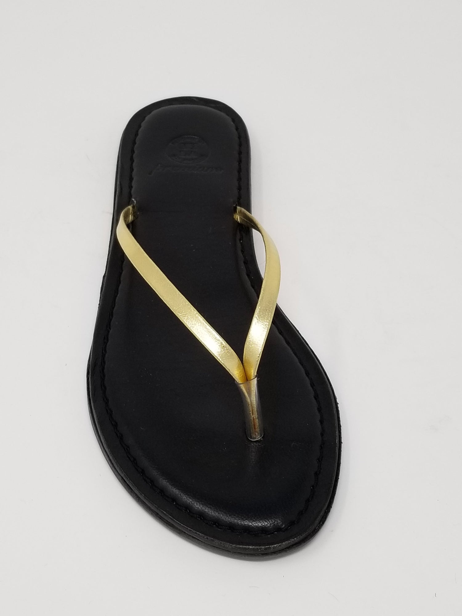 Azure Ophion Carmel footwear front view in Monterey Gold, showcasing stylish design and premium leather finish.