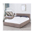 Amethyst Hera Milano luxury gas lift king bed frame with padded headboard, showcasing a modern home bedroom furniture piece.