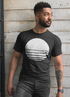 Scorpius Moon T-shirt featuring a graphic of a full moon on soft fabric, ideal for casual wear.