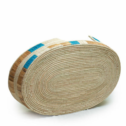 Eco-friendly banana stalks pet bed by Amaranth Nesoi, showcasing a cozy, natural pet bed made from sustainable banana stalks.