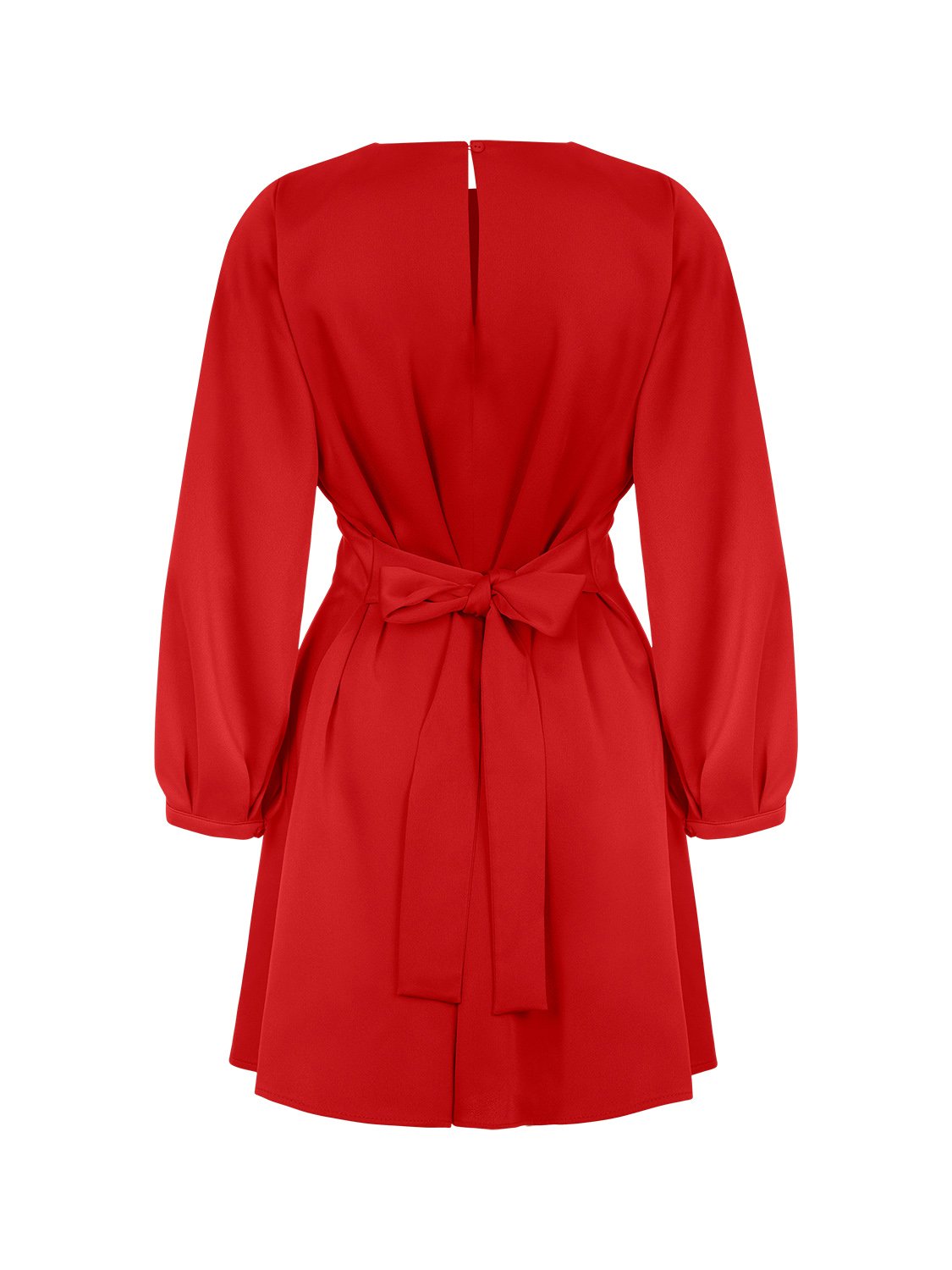 Bronze Aphrodite belted mini dress for women, featuring a stylish design and adjustable waist, perfect for casual or dressy occasions.