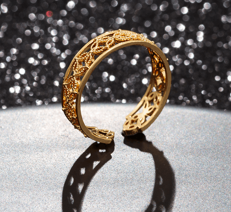 Gold Hélodie ring by Lime Cress, showcasing a sleek band with elegant design, perfect for jewelry and watch accessories.