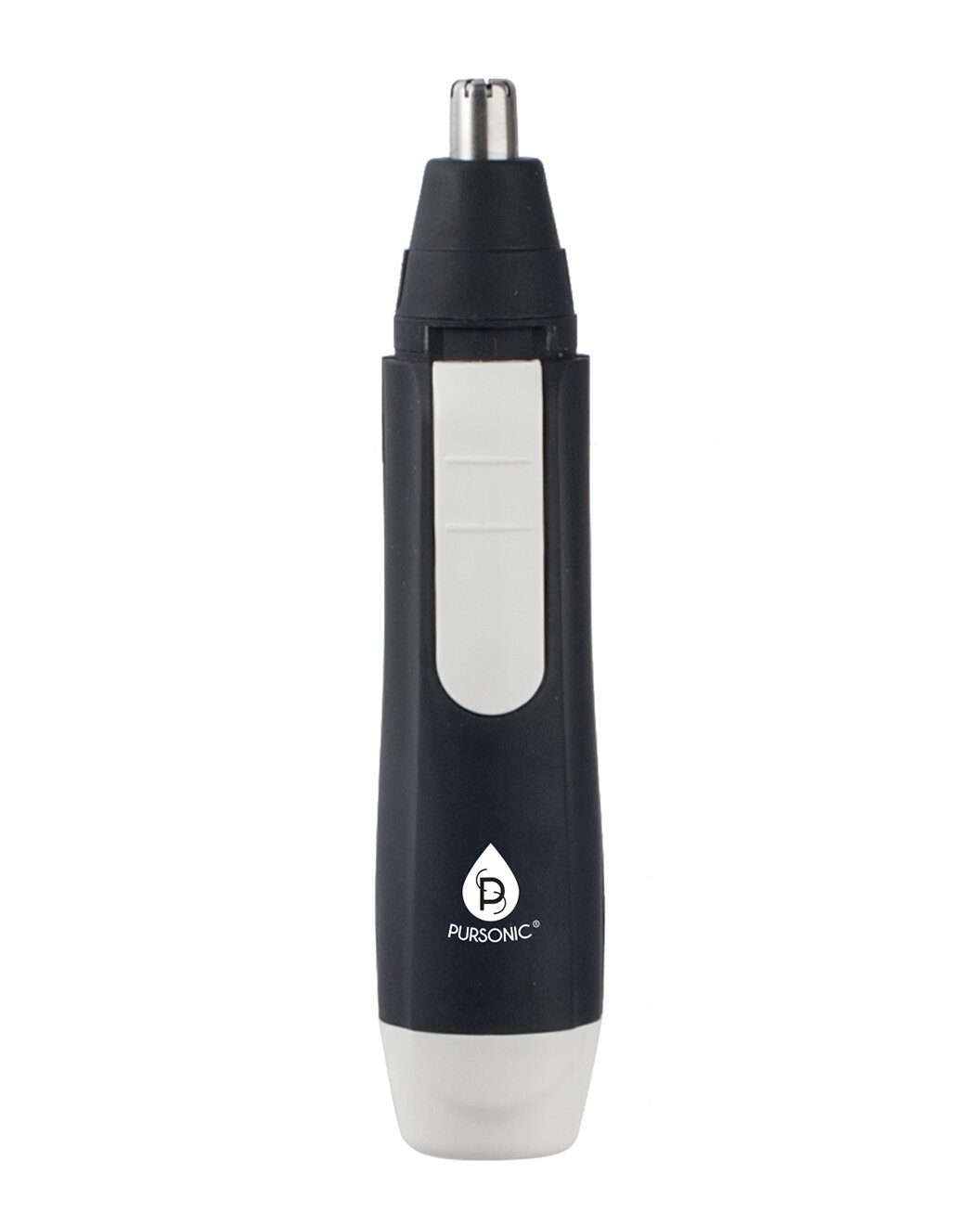 Blush Apollo Pursonic nose and ear hair trimmer with ergonomic design, suitable for safe personal grooming.