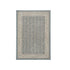 Grey Nain Mahi powder rug by Amethyst Hera, featuring intricate traditional patterns for home and garden decor.