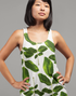 Scorpius Natural Cure women’s performance tank top in breathable fabric, front view showing sleeveless design and athletic fit.