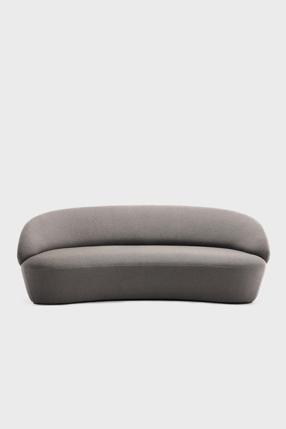 Beige Naïve Sofa by Aquamarine Poppy showing soft fabric upholstery and modern furniture design.