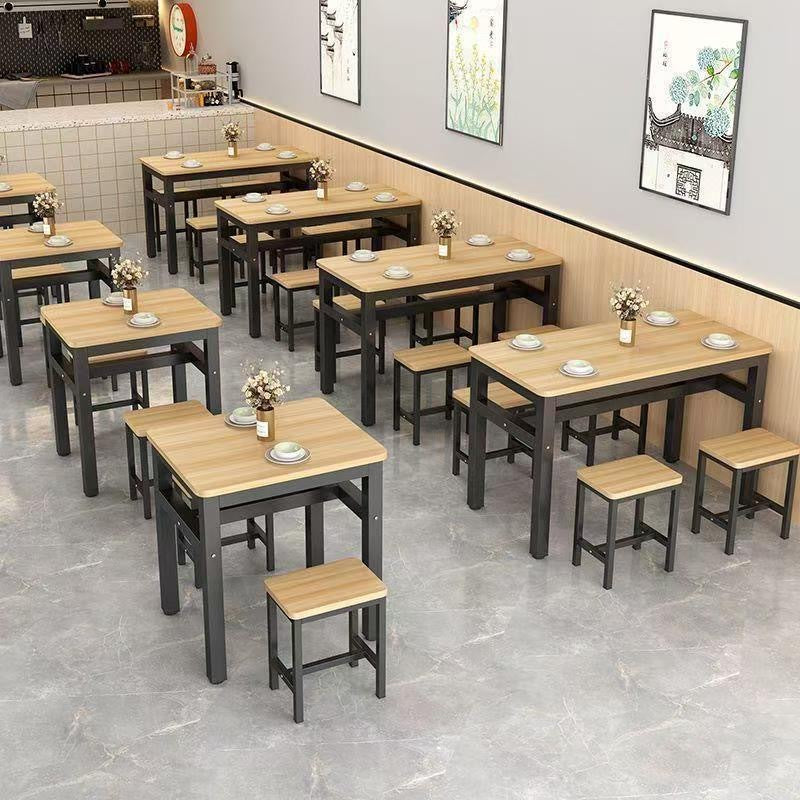 Commercial dining tables, cafeteria tables and chair combinations, rental rooms, fast food, restaurants, snack shops, breakfast shops, noodle halls, dining tables