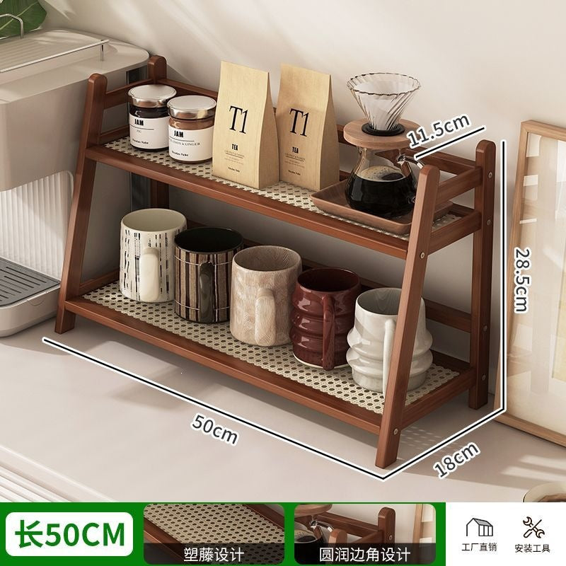 Nanzhu Bookshelf, Floor-standing Storage Rack, Bookcase, Home Living Room Simple Student Storage Cabinet, Storage Cabinet