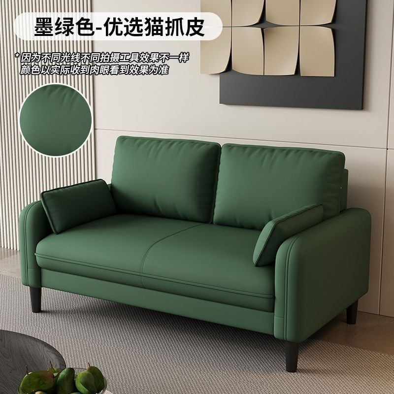 Double small apartment sofa, living room, apartment for rent, clothing store, beauty salon, office, lounge area, fabric sofa