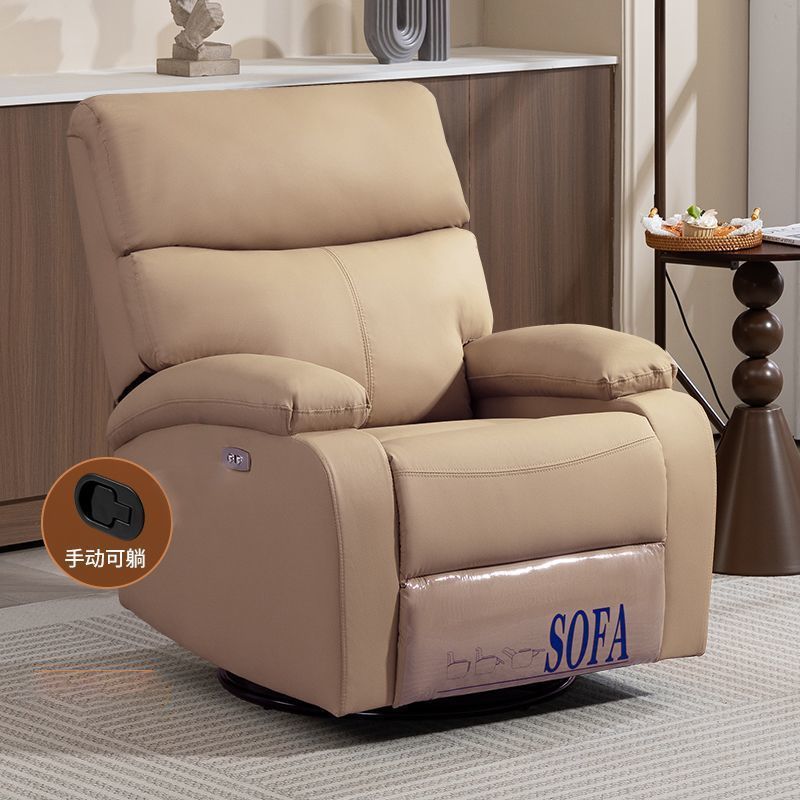 Space capsule sofa chair, bedroom, balcony rockable, and rotating single sofa, 2026 new electric reclining nail sofa