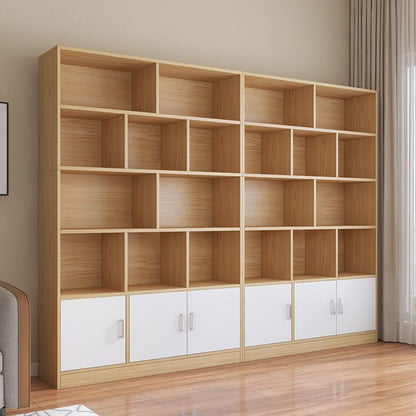 Home floor-standing bookshelf living room storage open storage cabinet office document freely combined cubital cabinet