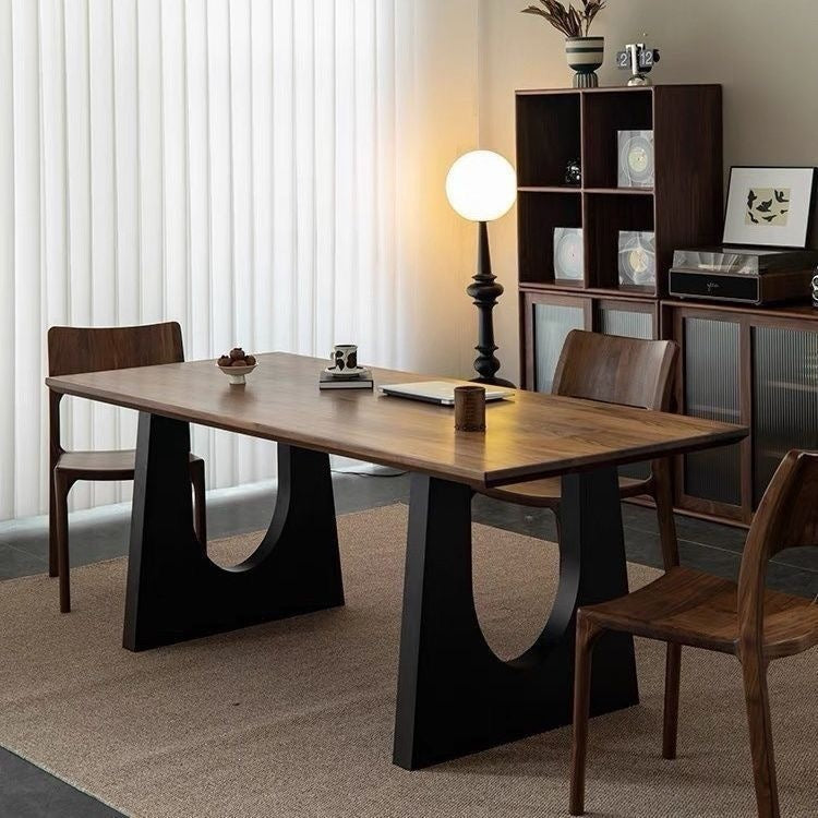 Company minimalist traditional style office desk, home tea table, living room study, large workbench, home dining room, large dining table