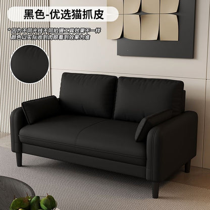 Double small apartment sofa, living room, apartment for rent, clothing store, beauty salon, office, lounge area, fabric sofa