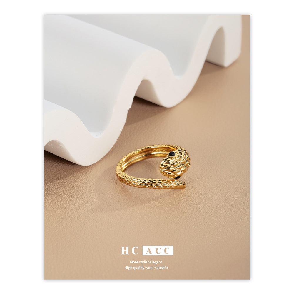 Women’s Snake-Shaped Fashion Ring