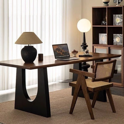 Company minimalist traditional style office desk, home tea table, living room study, large workbench, home dining room, large dining table