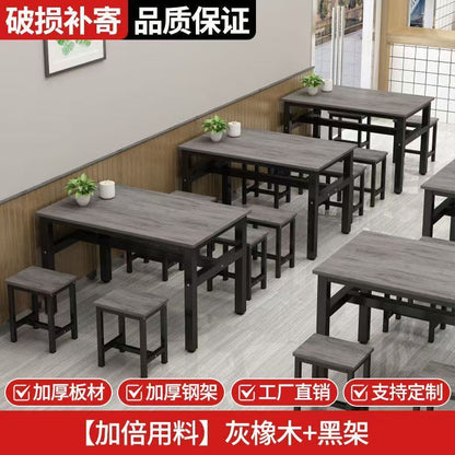 Commercial dining tables, cafeteria tables and chair combinations, rental rooms, fast food, restaurants, snack shops, breakfast shops, noodle halls, dining tables