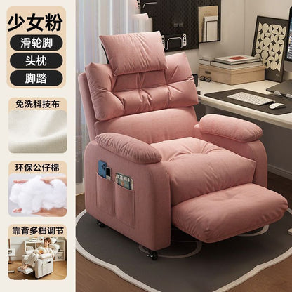 Space capsule sofa chair, bedroom, balcony rockable, and rotating single sofa, 2026 new electric reclining nail sofa