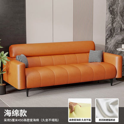 Sofa bed integrated dual-use business minimalist lounge reception area negotiation sofa double or three-person folding sofa bed
