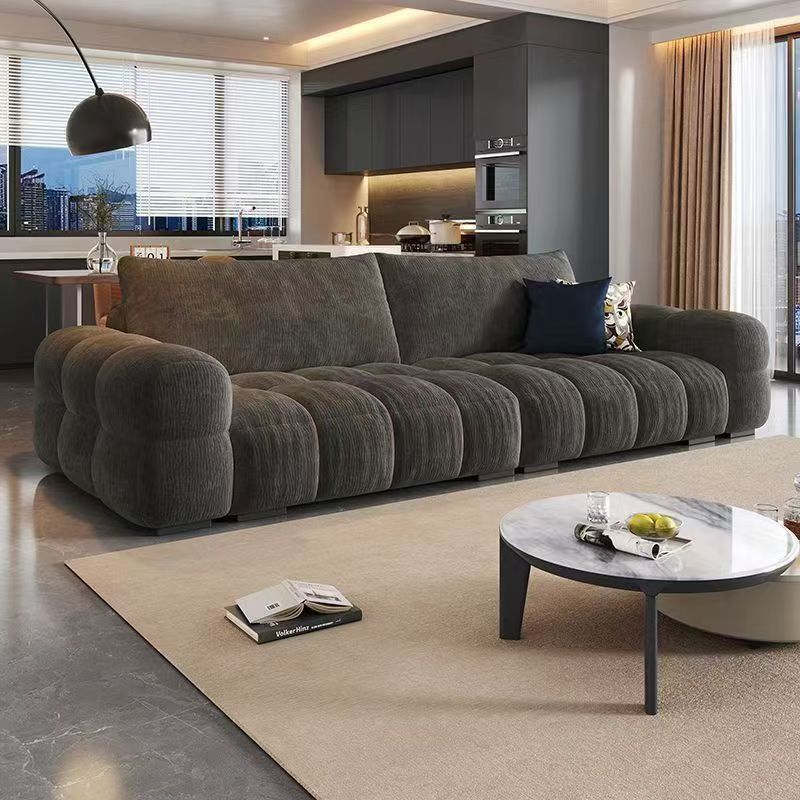 2026 New Living Room Chenille Light Luxury Minimalist Small Apartment Cream-Style Small Sofa Living Room Fabric Sofa