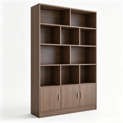 Home floor-standing bookshelf living room storage open storage cabinet office document freely combined cubital cabinet