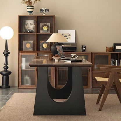 Company minimalist traditional style office desk, home tea table, living room study, large workbench, home dining room, large dining table