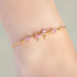 Rose Sand Brier love bow bracelet for women featuring a delicate love bow design on a stylish bracelet.