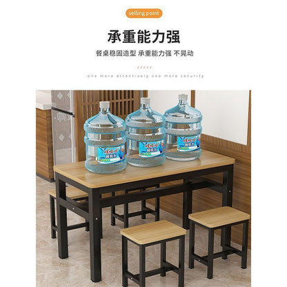 Commercial dining tables, cafeteria tables and chair combinations, rental rooms, fast food, restaurants, snack shops, breakfast shops, noodle halls, dining tables