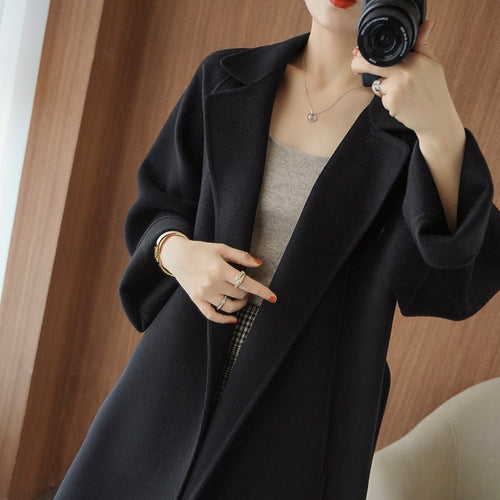 Reversible cashmere women&