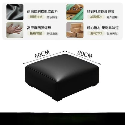 Daheiniu sofa living room sofa, light luxury modern minimalist sofa, cat-flawed leather sofa, living room office sofa