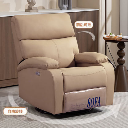Space capsule sofa chair, bedroom, balcony rockable, and rotating single sofa, 2026 new electric reclining nail sofa