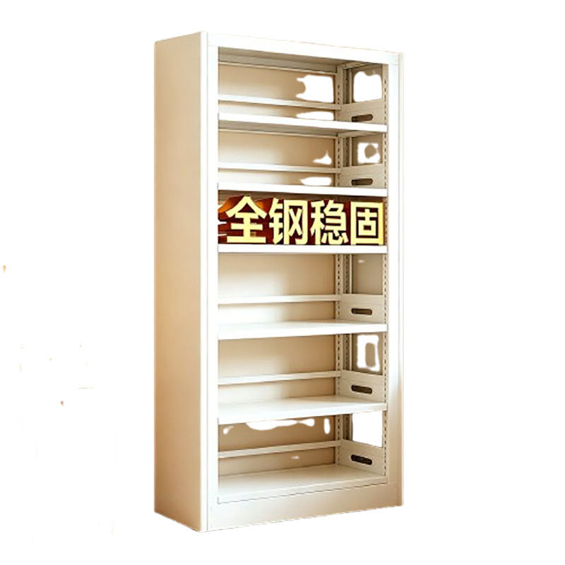 Steel library bookshelf, home floor-standing integrated wall-mounted children&