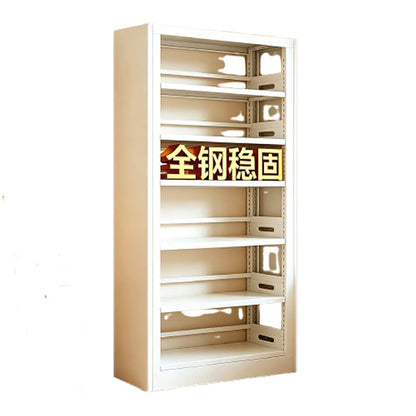 Steel library bookshelf, home floor-standing integrated wall-mounted children&