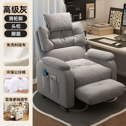 Space capsule sofa chair, bedroom, balcony rockable, and rotating single sofa, 2026 new electric reclining nail sofa