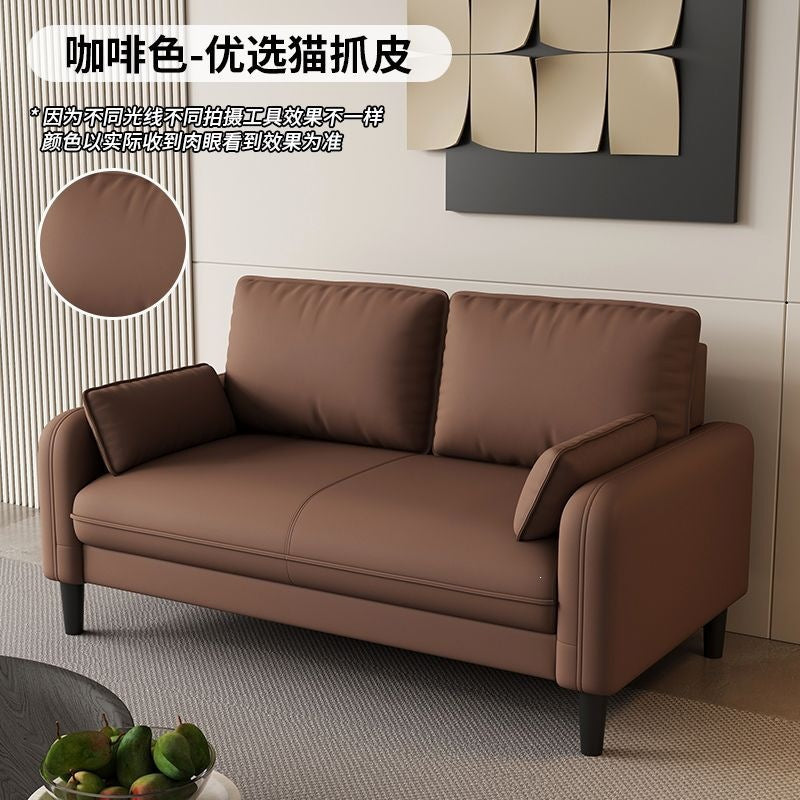 Double small apartment sofa, living room, apartment for rent, clothing store, beauty salon, office, lounge area, fabric sofa