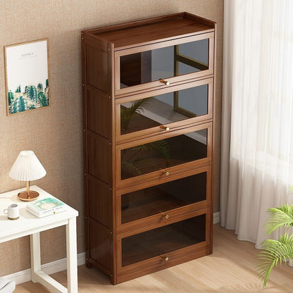 Nanzhu Bookshelf, Floor-standing Storage Rack, Bookcase, Home Living Room Simple Student Storage Cabinet, Storage Cabinet