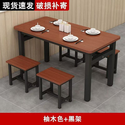Commercial dining tables, cafeteria tables and chair combinations, rental rooms, fast food, restaurants, snack shops, breakfast shops, noodle halls, dining tables