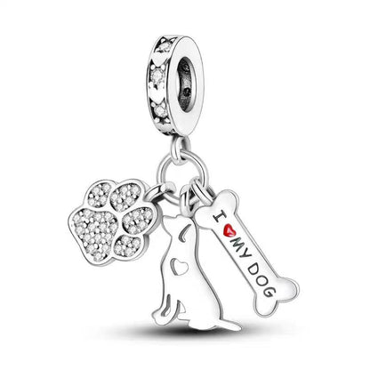 Silver-plated white copper bracelet by Rose Sand Brier, stylish cross-border design with intricate detailing.