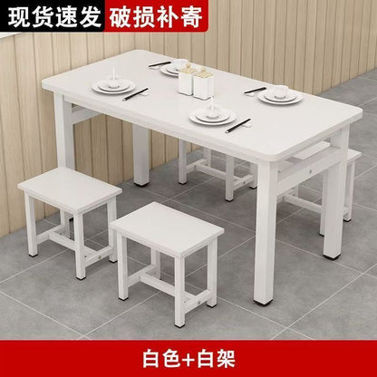 Commercial dining tables, cafeteria tables and chair combinations, rental rooms, fast food, restaurants, snack shops, breakfast shops, noodle halls, dining tables