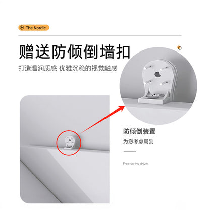 Storage rack, simple bookshelf, floor-standing living room tree-shaped small bookshelf, home multi-layer narrow-gap storage against the wall