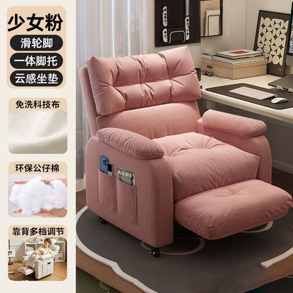 Space capsule sofa chair, bedroom, balcony rockable, and rotating single sofa, 2026 new electric reclining nail sofa