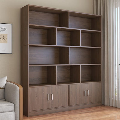 Home floor-standing bookshelf living room storage open storage cabinet office document freely combined cubital cabinet