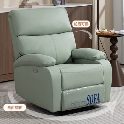 Space capsule sofa chair, bedroom, balcony rockable, and rotating single sofa, 2026 new electric reclining nail sofa