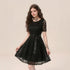 Black artistic dress from Pear Daisy&