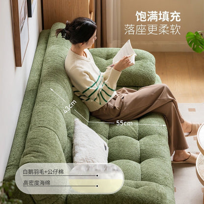 Multifunctional sofa bed, small apartment living room, new model, modern minimalist rental room, foldable sofa bed, integrated and dual-use