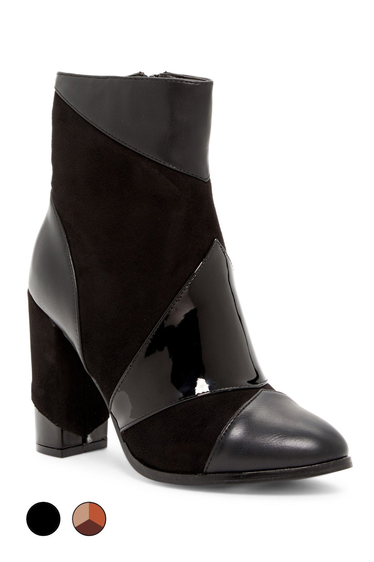 Black Azure Ophion OLYGPATCH footwear, showcasing stylish design and durable material in a close-up view.